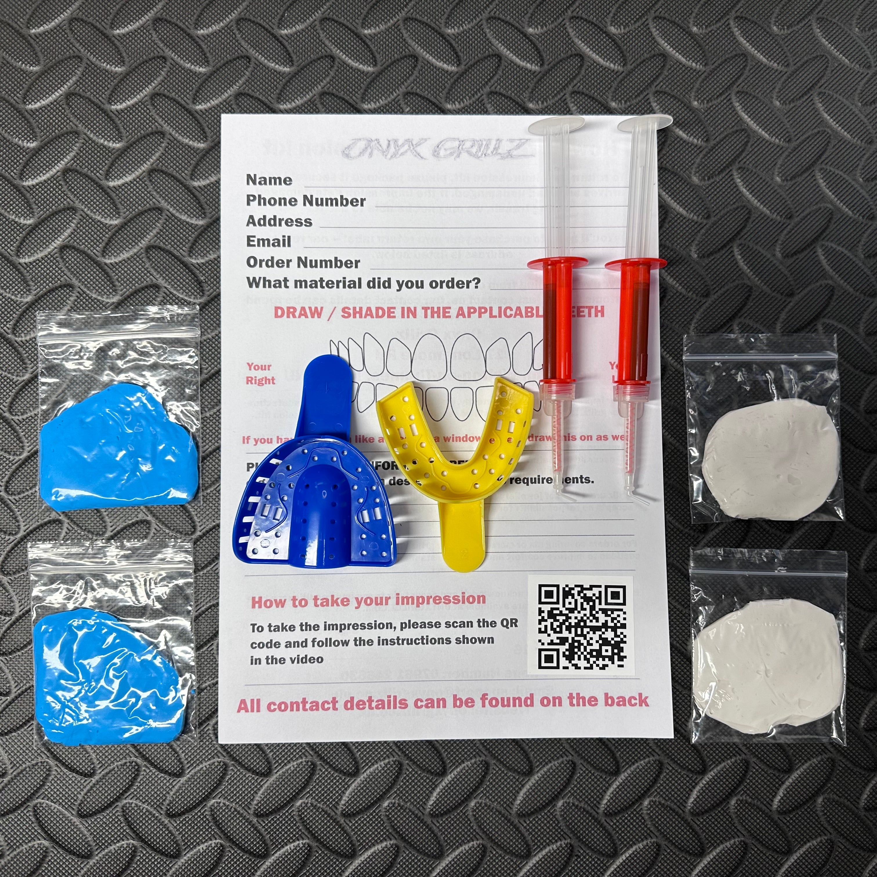 Onyx Grillz Impression Kit